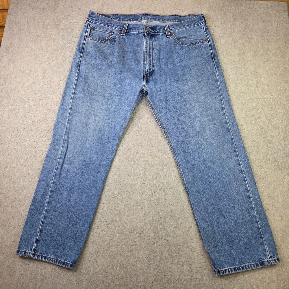 Levis Jeans 505 Regular Fit Mens 40x29 Blue Denim Classic Everyday‎ 5-Pocket